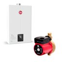 Ver imagem 5 de Kit Aquecedor 12 Litros Bivolt + Bomba 120w Rheem - Glp - 110v