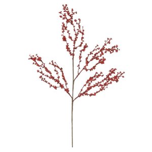 Haste de Natal Berry Vermelho 65cm