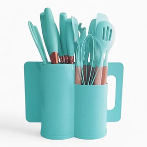 Kit 19 Utensílios Pequeno Cozinha Luxo Moderno Facas Tábua