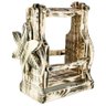 Suporte para Garrafão de Vinho em Madeira Maciça - Rústico - Sistema Serve Fácil - 4