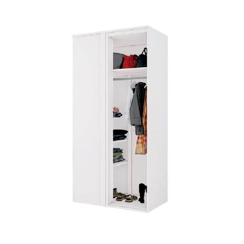 Módulo para Closet sem Porta Canto Reto 100% MDF
