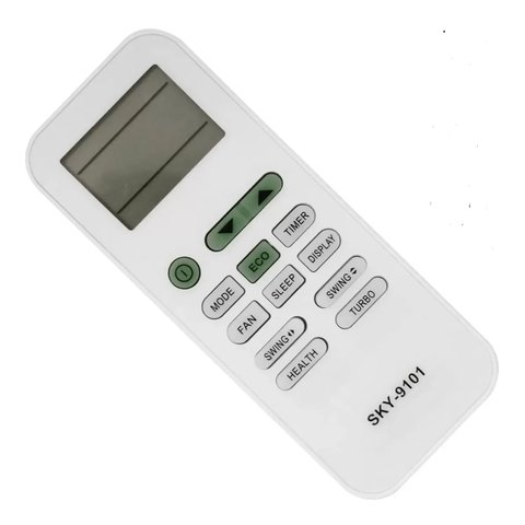 Controle Remoto para Ar Split Agratto Ecs9qfr4-02 Compatível