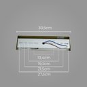 Ver imagem 3 de Arandela Cristal Bronze 6w Branco Quente Dcb04081 Sindora St2904