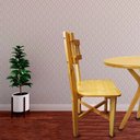 Ver imagem 5 de Cadeira Madeira Maciça Sala Jantar Cozinha Encosto