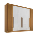 Ver imagem 3 de Guarda Roupa Athos 6 Portas Ripado 100% MDF D`Doro Móveis