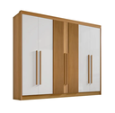 Ver imagem 1 de Guarda Roupa Athos 6 Portas Ripado 100% MDF D`Doro Móveis