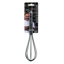 Ver imagem 1 de Fouet Silicone Black Cabo Inox Premium Henrique Fogaça 25cm - Yazi