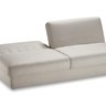 Sofá Cama Easy 3 lugares 208cm com Baú e tecido Linho Bege 1429 - 9