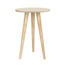 Ver imagem 5 de Dormitório Theo 2 Portas e Mesa de Canto Areia Fosco com Pés Madeira Natural Reller Móveis Areia