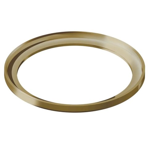 Porta Grelha Redondo 15cm Elleve Gold - 4193rl