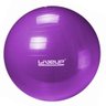 Bola Pilates Yoga Fitball Liveup Tamanho 55cm Cor Roxa - 1