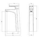 Ver imagem 3 de Torneira Misturador Deca Level Bica Alta Black Matte