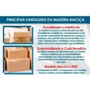 Ver imagem 6 de Conjunto: Mesa de Cozinha Luna C/ Tampo de Vidro Canto Curvo 180x90cm e 6 Cadeiras Jade Imbuia/off