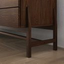 Ver mais imagens de Rack para Sala 85 Polegadas Madeira Maciça 220 Cm Minimalista Cor Imbuia Adamo