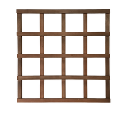 1 Treliça 70x70 + 2 Cachepô 36x18 Jardim Vertical Eucalipto - 3