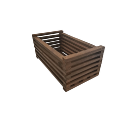1 Treliça 70x70 + 2 Cachepô 36x18 Jardim Vertical Eucalipto - 5
