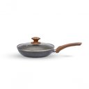 Ver imagem 7 de Jogo de Panelas Brinox Antiaderente Ceramic Life 6 Peças Marble Wood com Indução Cinza Escuro