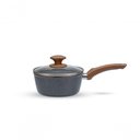 Ver imagem 5 de Jogo de Panelas Brinox Antiaderente Ceramic Life 6 Peças Marble Wood com Indução Cinza Escuro