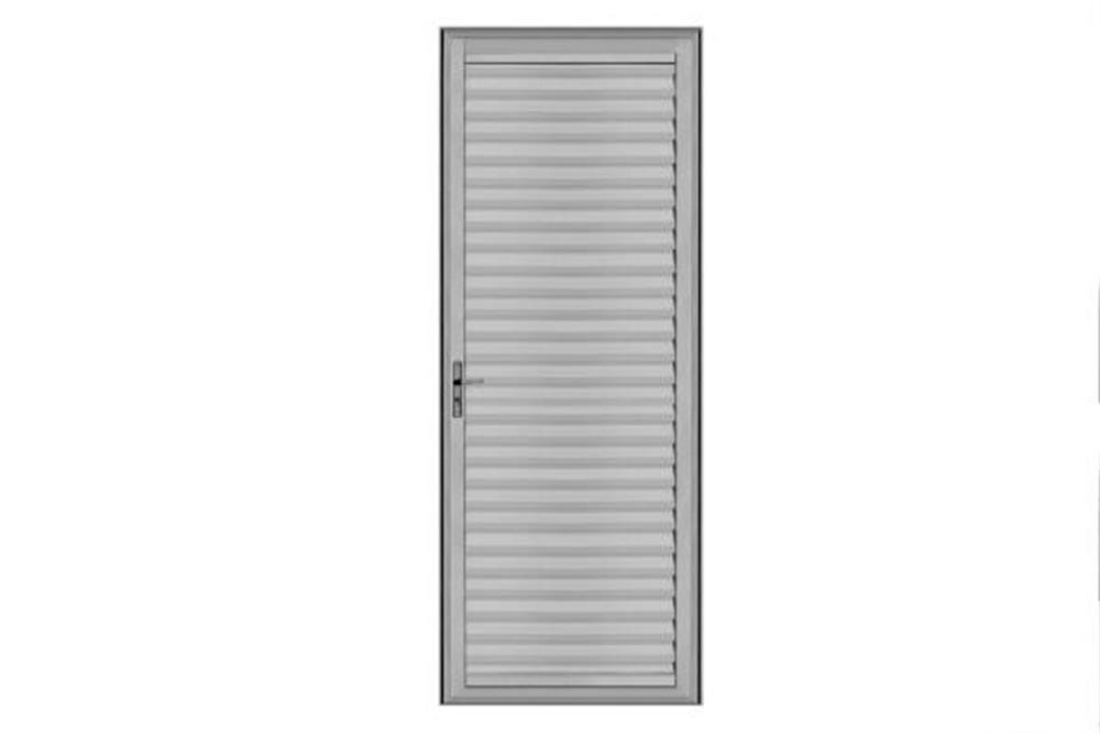 Porta Palheta Direita 2,10 X 0,90 Alumínio Brilhante