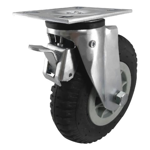 Rodízio Giratório com Capacidade de 100 Kilos GIROA 254 PNK - 125765 - ROD-CAR