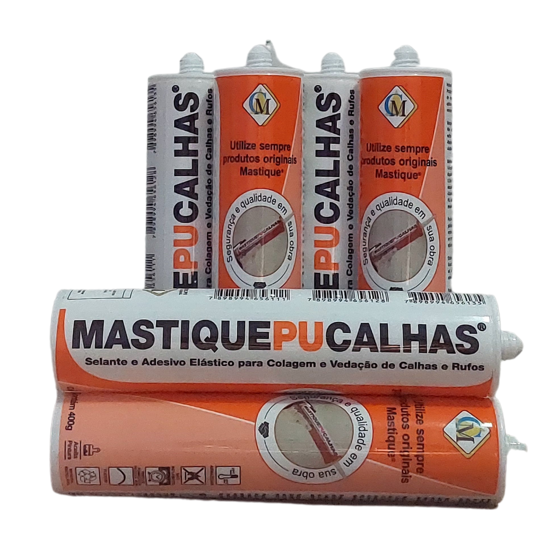 Mastique® PU Calhas Original (Kit 6 Tubos) - 1