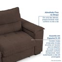 Ver imagem 5 de Sofá de Canto Retrátil Chaise Lado Esquerdo 4 Lugares Nest CabeCasa MadeiraOriginals Marrom