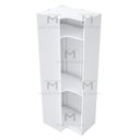 Ver imagem 6 de ARMÁRIO DE CANTO PARA CLOSET A 2,15 M454.B (CASA, LOJA) MUNDI MOVEIS