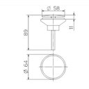 Ver imagem 2 de Válvula de Saída Dágua Oculta 7/8 Cromado - Docol