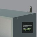 Ver imagem 7 de Kit Madesa com 2 Estantes Livreiro 6908 Cinza Cor:Cinza