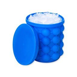 Balde Forma de Gelo Silicone Ice Magic - 1