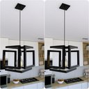 Ver imagem 1 de Kit 2 Pendentes Luminária Infinity Industrial Preto