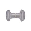 Ver imagem 2 de Puxador redondo médio com furo único para porta de vidro temperado blindex