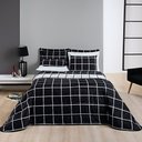 Ver imagem 1 de Cobre Leito King Square Micropercal 200 fios 3pç - Preto