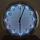 Ver imagem 3 de Relógio de Parede de Aluminio Sensor Iluminação Noturna 6732