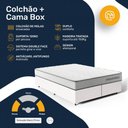 Ver imagem 6 de Cama Box Queen com Colchão de Molas Ensacadas Double Comfort 158 x 198 x 59 cm