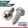 PARAFUSO ATARRAXANTE C. PANELA F. PHILLIPS 3,5 X 22 - 200Pçs - 4