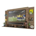 Ver imagem 6 de Painel Tv 60" Com Prateleiras De Vidro Brasil Multimóveis Br2739 Madeirado