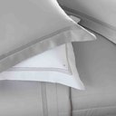 Ver imagem 5 de Jogo de Cama Casal Bordado Lusitani Prata/prata Kacyumara