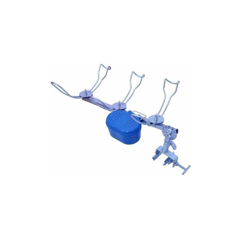 Kit C/2 Suportes De Vara Para Barco-piapara 3 Varas