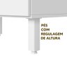 Armário Balcão Para Pia Lavanderia 2 Portas Branco UV Atlas Shop Jm - 2