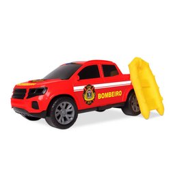 Carro Pick Up Bombeiro Samba Toys - 5
