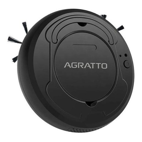 Aspirador de Po Robo Praticci Preto 3 em 1 Usb 3.7v Agratto