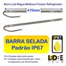 Barra Led Régua Multiuso Freezer Refrigerador 7w -- 470mm:220v/branco-frio - 2