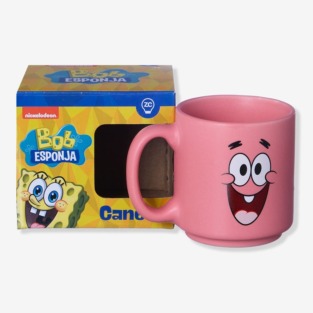 Caneca Patrick Estrela Mini Tina 100ml - - 1