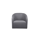 Ver imagem 3 de Kit 2 Poltronas Decorativa Julia Veludo Cinza - Lm Decor