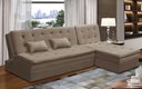 Ver imagem 1 de Sofá Cama King 5 Lugares 2,70m Amélia Suede
