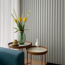 Ver imagem 1 de Painel Ripado 2,7m X 20cm Cinza Und