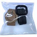 Ver imagem 3 de Embalagem Multiuso Pvc Cristal com Zíper 22x22cm Kit 100unds