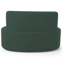 Ver imagem 7 de Sofá 2 Lugares 140cm Orgânico para Sala de Estar Living Larissa L02 Suede Verde Musgo - Lyam Decor