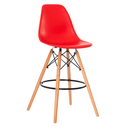Ver imagem 2 de kit com 4 Banqueta Alta Charles Eames Eiffel 133bpp